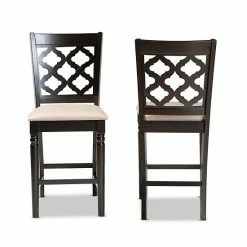 Baxton Studio Ramiro Counter Stool 2-piece Set Sand Dark Brown 11 Baxton Studio Ramiro Counter Stool 2-piece Set Sand Dark Brown -Baxton Studio Sales unnamed file 1017