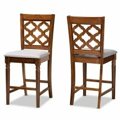 Baxton Studio Ramiro Counter Stool 2-piece Set Sand Dark Brown 17 Baxton Studio Ramiro Counter Stool 2-piece Set Sand Dark Brown -Baxton Studio Sales unnamed file 1023