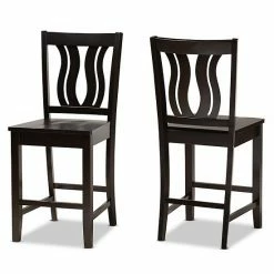 Baxton Studio Fenton Counter Stool 2-piece Set Dark Brown 14 Baxton Studio Fenton Counter Stool 2-piece Set Dark Brown -Baxton Studio Sales unnamed file 1035