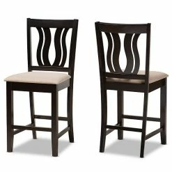 Baxton Studio Fenton Counter Stool 2-piece Set Dark Brown 15 Baxton Studio Fenton Counter Stool 2-piece Set Dark Brown -Baxton Studio Sales unnamed file 1036