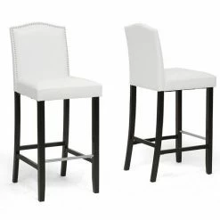 Baxton Studio 2-piece Libra Bar Stool Set White 15 Baxton Studio 2-piece Libra Bar Stool Set White -Baxton Studio Sales unnamed file 105