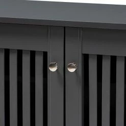 Baxton Studio Fernanda Charcoal Shoe Cabinet 10 Baxton Studio Fernanda Charcoal Shoe Cabinet -Baxton Studio Sales unnamed file 1060