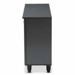 Baxton Studio Fernanda Charcoal Shoe Cabinet 11 Baxton Studio Fernanda Charcoal Shoe Cabinet -Baxton Studio Sales unnamed file 1061
