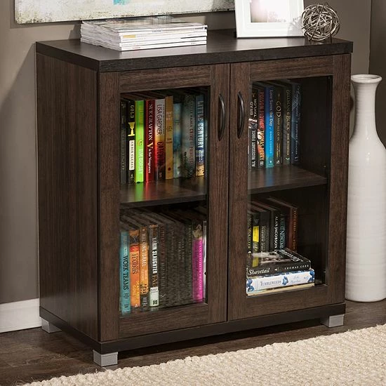 Baxton Studio Zentra Sideboard Storage Cabinet 2 Baxton Studio Zentra Sideboard Storage Cabinet - Image 2