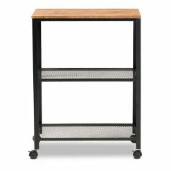 Baxton Studio Verna Kitchen Cart 9 Baxton Studio Verna Kitchen Cart -Baxton Studio Sales unnamed file 1087