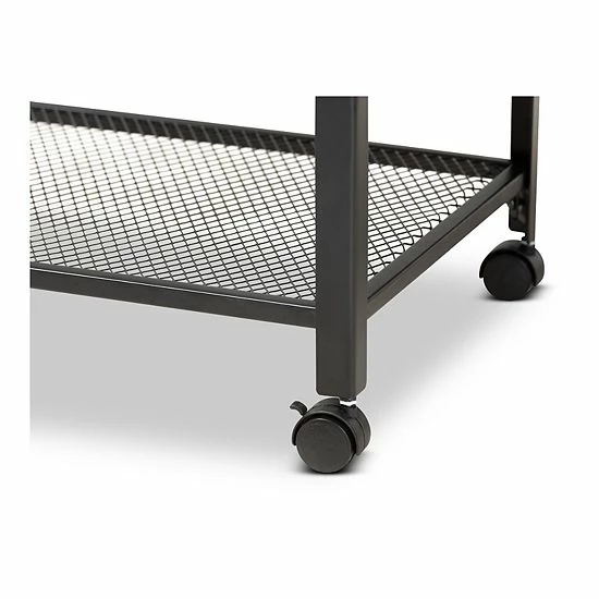 Baxton Studio Verna Kitchen Cart 5 Baxton Studio Verna Kitchen Cart - Image 5