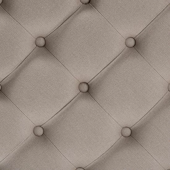 Baxton Studio Ambroise Light Beige Ottoman 2 Baxton Studio Ambroise Light Beige Ottoman - Image 2