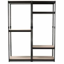 Baxton Studio Gavin 5-Shelf Garment Rack Black 11 Baxton Studio Gavin 5-Shelf Garment Rack Black -Baxton Studio Sales unnamed file 1103
