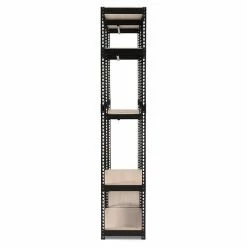 Baxton Studio Gavin 5-Shelf Garment Rack Black 12 Baxton Studio Gavin 5-Shelf Garment Rack Black -Baxton Studio Sales unnamed file 1104