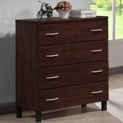 Baxton Studio Maison 4-Drawer Dresser