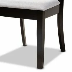 Baxton Studio Clarke Dining Chair 4-piece Set Sand Espresso -Baxton Studio Sales unnamed file 113