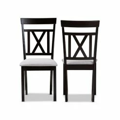 Baxton Studio Rosie Gray 2-pc. Dining Chair Set 8 Baxton Studio Rosie Gray 2-pc. Dining Chair Set -Baxton Studio Sales unnamed file 1144