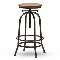 Baxton Studio Aline Bar Stool