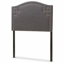 Baxton Studio Aubrey Upholstered Headboard Dark Gray 6 Baxton Studio Aubrey Upholstered Headboard Dark Gray -Baxton Studio Sales unnamed file 1170