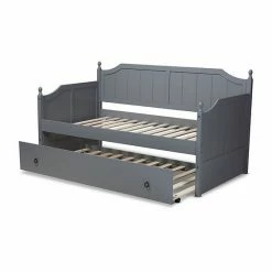 Baxton Studio Millie Twin Daybed Gray 12 Baxton Studio Millie Twin Daybed Gray -Baxton Studio Sales unnamed file 1184