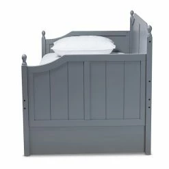 Baxton Studio Millie Twin Daybed Gray 15 Baxton Studio Millie Twin Daybed Gray -Baxton Studio Sales unnamed file 1187