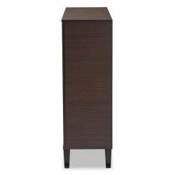 Baxton Studio Idina 2-Door Shoe Cabinet Walnut Gray Dark Brown 14 Baxton Studio Idina 2-Door Shoe Cabinet Walnut Gray Dark Brown -Baxton Studio Sales unnamed file 120