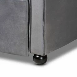 Baxton Studio Freda Daybed & Trundle Gray 14 Baxton Studio Freda Daybed & Trundle Gray -Baxton Studio Sales unnamed file 1202