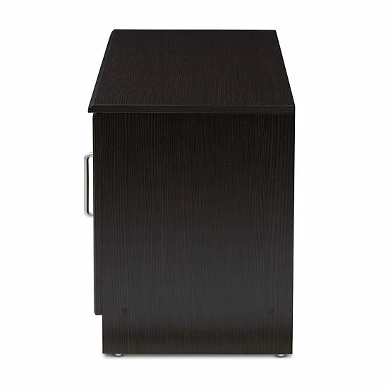 Baxton Studio Gianna Espresso TV Stand 3 Baxton Studio Gianna Espresso TV Stand - Image 3