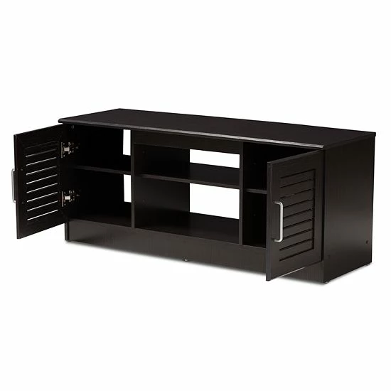 Baxton Studio Gianna Espresso TV Stand 5 Baxton Studio Gianna Espresso TV Stand - Image 5