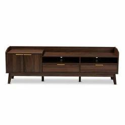 Baxton Studio Lena Medium Brown TV Stand 13 Baxton Studio Lena Medium Brown TV Stand -Baxton Studio Sales unnamed file 1232
