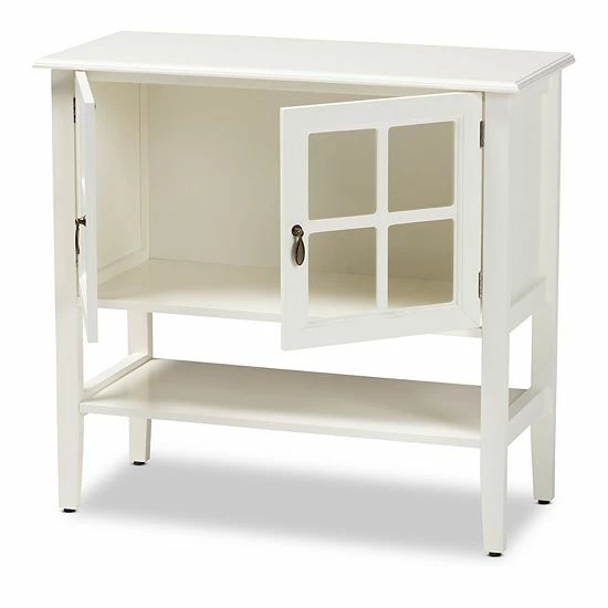 Baxton Studio Chauncey Storage Cabinet 3 Baxton Studio Chauncey Storage Cabinet - Image 3