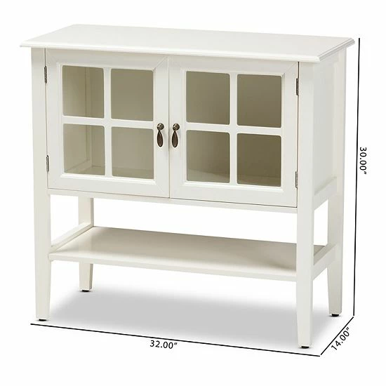 Baxton Studio Chauncey Storage Cabinet 8 Baxton Studio Chauncey Storage Cabinet - Image 8