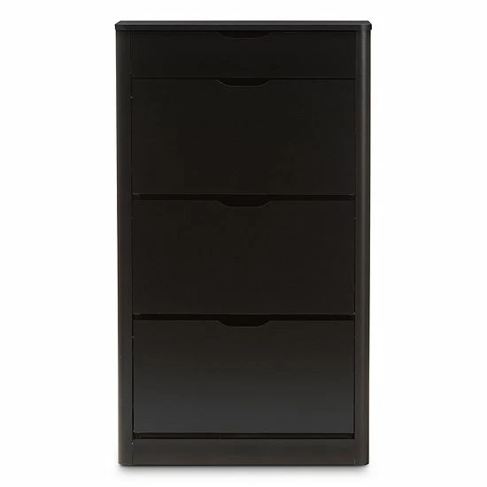 Baxton Studio Cayla Shoe Cabinet 2 Baxton Studio Cayla Shoe Cabinet - Image 2