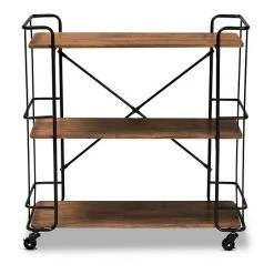 Baxton Studio Neal Kitchen Cart 9 Baxton Studio Neal Kitchen Cart -Baxton Studio Sales unnamed file 1272