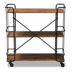 Baxton Studio Neal Kitchen Cart 10 Baxton Studio Neal Kitchen Cart -Baxton Studio Sales unnamed file 1273