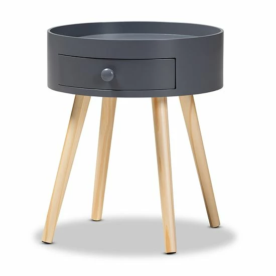 Baxton Studio Jessen Nightstand Gray Baxton Studio Jessen Nightstand Gray -Baxton Studio Sales unnamed file 1314