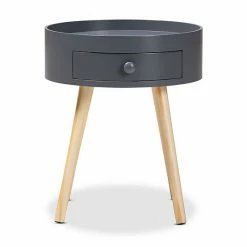Baxton Studio Jessen Nightstand Gray 3 Baxton Studio Jessen Nightstand Gray -Baxton Studio Sales unnamed file 1315