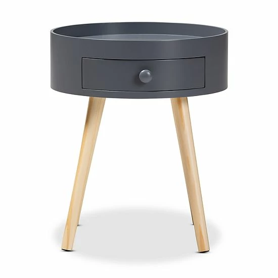 Baxton Studio Jessen Nightstand Gray Baxton Studio Jessen Nightstand Gray -Baxton Studio Sales unnamed file 1315