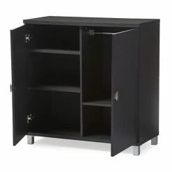 Baxton Studio Marcy Sideboard Storage Cabinet Dark Brown -Baxton Studio Sales unnamed file 1327
