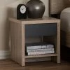 Baxton Studio Jamie 1-Drawer Nightstand