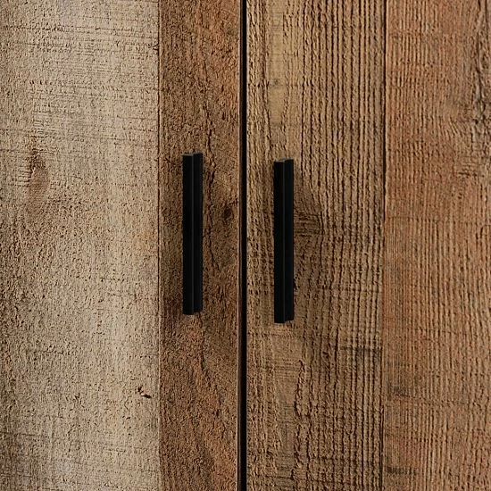 Baxton Studio Cyrille Tall Shoe Storage Cabinet 6 Baxton Studio Cyrille Tall Shoe Storage Cabinet - Image 6