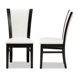 Baxton Studio Modern White Dining Chair 2-piece Set -Baxton Studio Sales unnamed file 1392