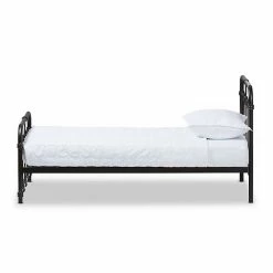 Baxton Studio Mandy Industrial Platform Twin Bed White 11 Baxton Studio Mandy Industrial Platform Twin Bed White -Baxton Studio Sales unnamed file 140