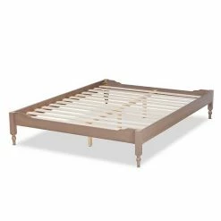 Baxton Studio Laure Bed Frame Walnut 11 Baxton Studio Laure Bed Frame Walnut -Baxton Studio Sales unnamed file 1403