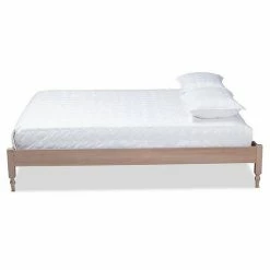 Baxton Studio Laure Bed Frame Walnut 12 Baxton Studio Laure Bed Frame Walnut -Baxton Studio Sales unnamed file 1404