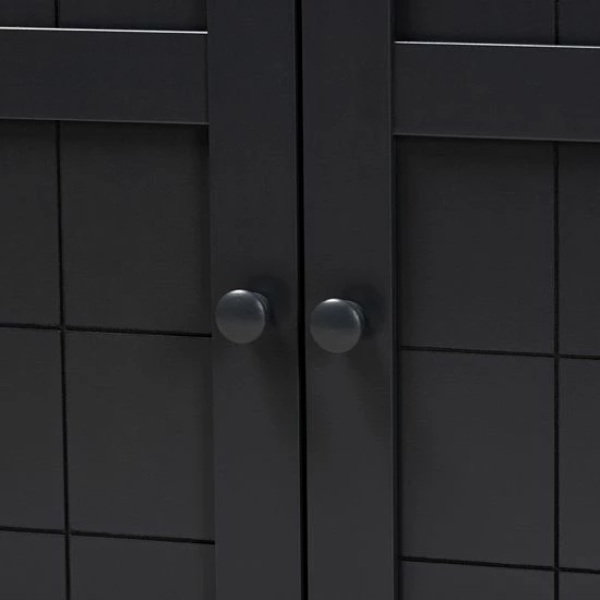 Baxton Studio Glidden Shoe Cabinet 4 Baxton Studio Glidden Shoe Cabinet - Image 4