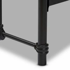 Baxton Studio Mandy Industrial Platform Twin Bed White 14 Baxton Studio Mandy Industrial Platform Twin Bed White -Baxton Studio Sales unnamed file 143