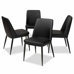Baxton Studio Darcell 4-pc. Dining Chair Set White 11 Baxton Studio Darcell 4-pc. Dining Chair Set White -Baxton Studio Sales unnamed file 1443