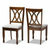 Baxton Studio Augustine Dining Chair 2-piece Set