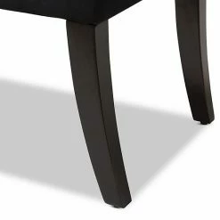 Baxton Studio Chandelle Black Bench 11 Baxton Studio Chandelle Black Bench -Baxton Studio Sales unnamed file 1469