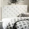 Baxton Studio Viviana Faux-Leather Headboard White