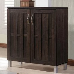 Baxton Studio Excel Sideboard Storage Cabinet