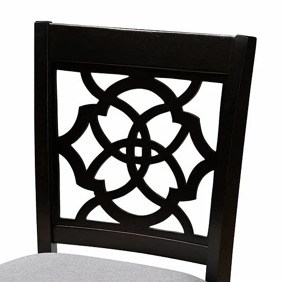 Baxton Studio Arden Counter Stool 2-piece Set Beige 3 Baxton Studio Arden Counter Stool 2-piece Set Beige - Image 3