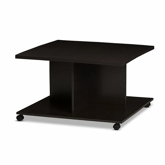 Baxton Studio Cladine Espresso Coffee Table 1 Baxton Studio Cladine Espresso Coffee Table