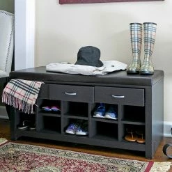 Baxton Studio Entryway Bench